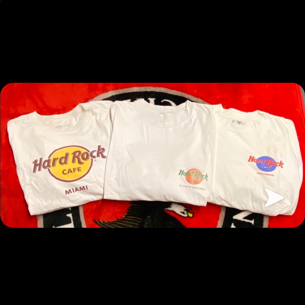 Hard Rock Cafe shirt bundle